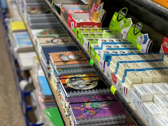 Agendas y articulos de librería